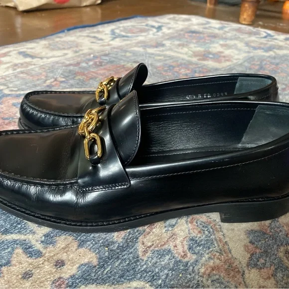 Louis Vuitton Black Chess Flat Leather Loafers - Picture 4 of 13